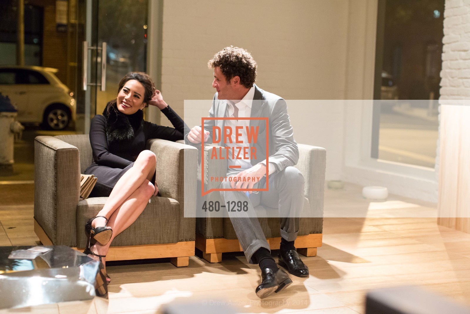 Jane Yu, Brandon Shorenstein, Friends of Finn San Francisco Launch, San Francisco, California, September 25th, 2014, Photo #480-1298 Jane Yu, Brandon Shorenstein, Photo #480-1298