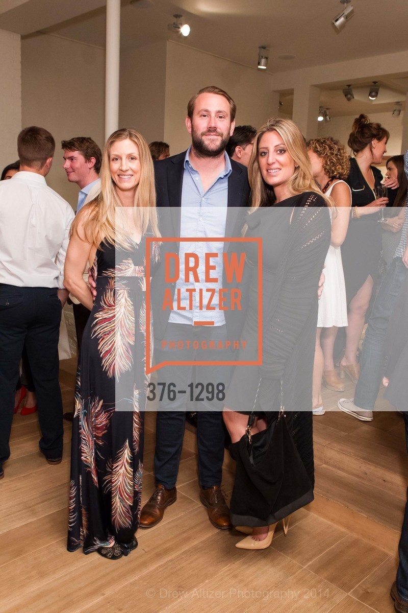 Elyssa Douroux, Clint Miller, Parisa O'Connell, Friends of Finn San Francisco Launch, San Francisco, California, September 25th, 2014, Photo #376-1298 Elyssa Douroux, Clint Miller, Parisa O'Connell, Photo #376-1298