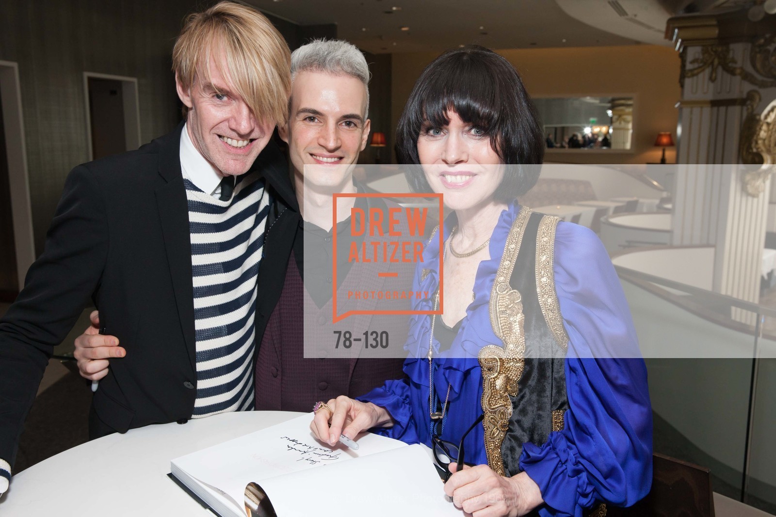Ken Downing, Frederic Aranda, Christine Suppes, Electric Fashion Book Signing with Christine Suppes & Ken Downing, Neiman Marcus, Rotunda, May 26th, 2015,Drew Altizer, Drew Altizer Photography, full-service agency, private events, San Francisco photographer, photographer california