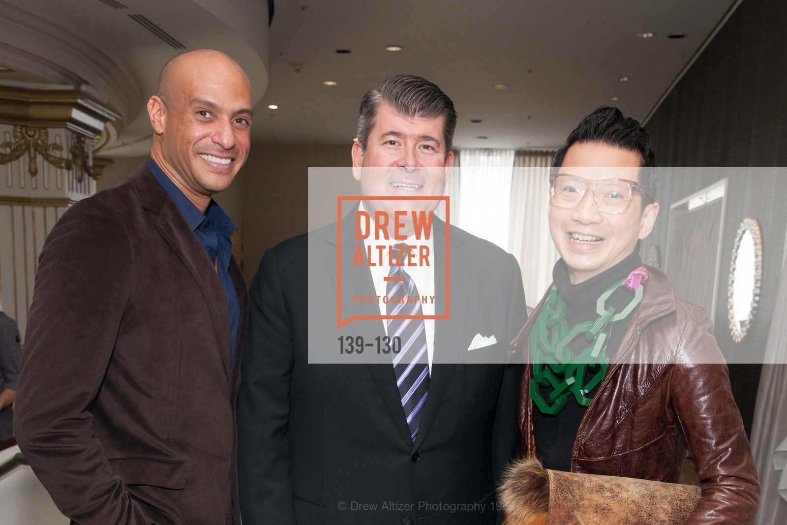 Michael Hernandez, Alan Morrell, Lawrence Mansana, Electric Fashion Book Signing with Christine Suppes & Ken Downing, Neiman Marcus, Rotunda, May 26th, 2015,Drew Altizer, Drew Altizer Photography, full-service agency, private events, San Francisco photographer, photographer california
