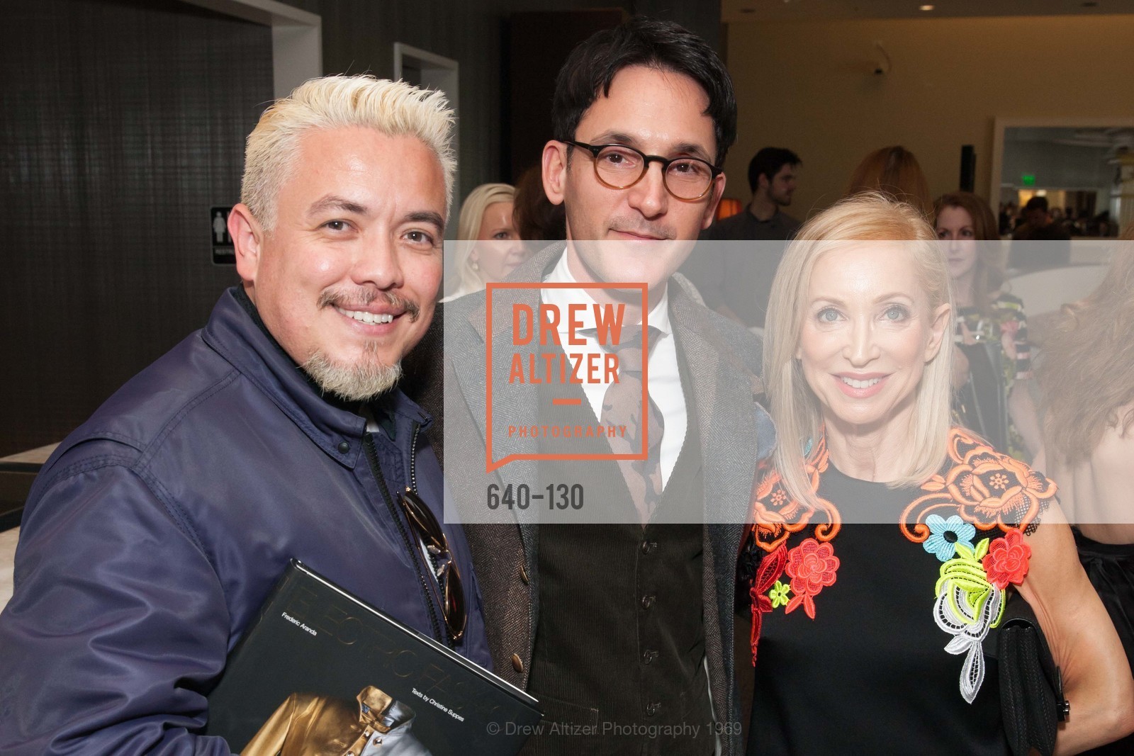 Victor Vargas, James Krohn, Shelley Gordon, Electric Fashion Book Signing with Christine Suppes & Ken Downing, Neiman Marcus, Rotunda, May 26th, 2015,Drew Altizer, Drew Altizer Photography, full-service agency, private events, San Francisco photographer, photographer california