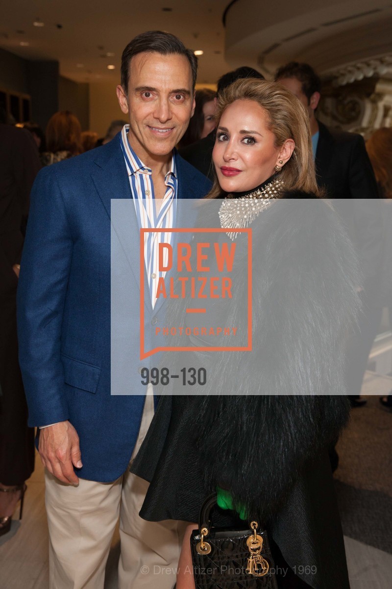 Alan Malouf, Brenda Zarate, Electric Fashion Book Signing with Christine Suppes & Ken Downing, Neiman Marcus, Rotunda, May 26th, 2015,Drew Altizer, Drew Altizer Photography, full-service event agency, private events, San Francisco photographer, photographer California