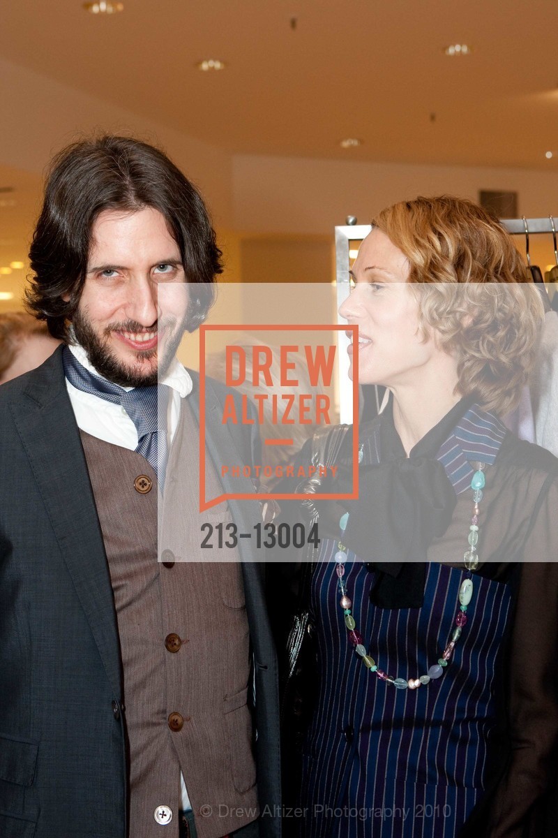 Jacques Pantazes, Melissa Barber, SF Ballet Reception to celebrate Michael Kors, US, February 4th, 2010, Photo #213-13004 Jacques Pantazes, Melissa Barber, Photo #213-13004