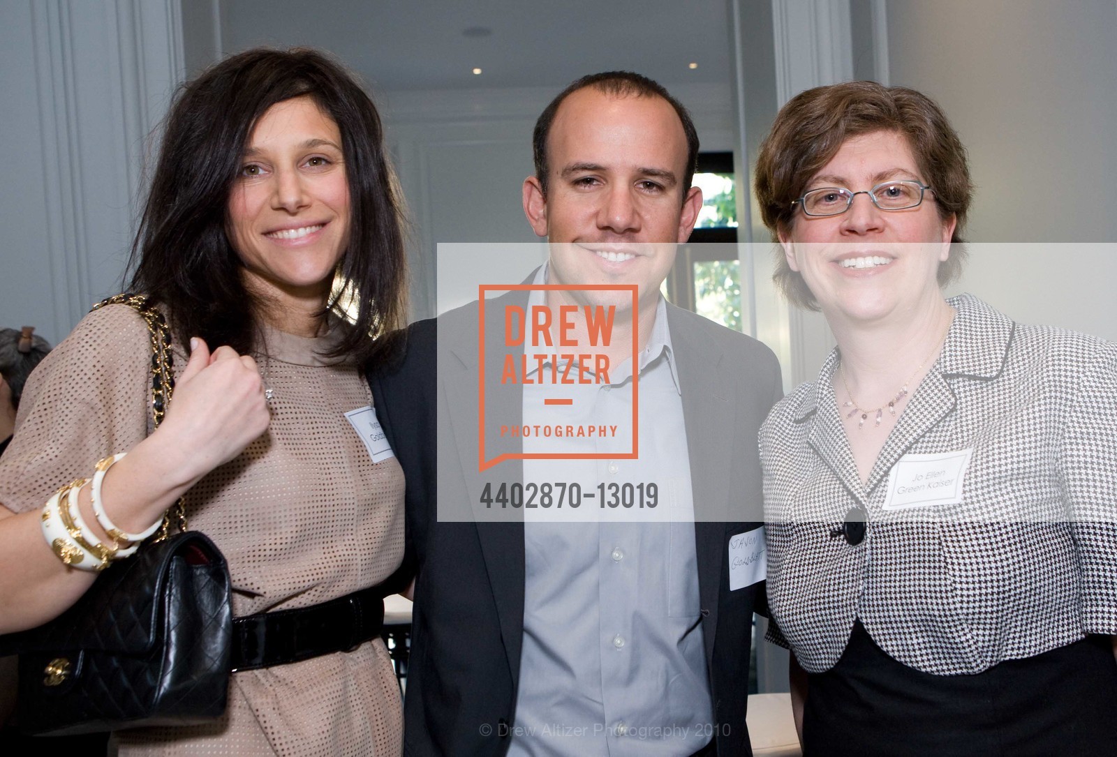 Ilysa Goldblatt, Jason Goldblatt, Jo Ellen Green Kaiser, UP START is a local non profit that supports Jewish entrepreneurs, US, April 30th, 2010, Photo #4402870-13019 Ilysa Goldblatt, Jason Goldblatt, Jo Ellen Green Kaiser, Photo #4402870-13019