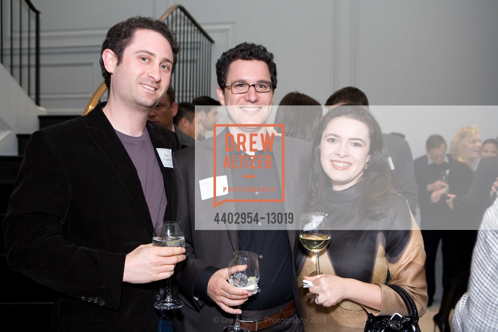 Brian Singerman, Eric Ries, Tara Mohr, UP START is a local non profit that supports Jewish entrepreneurs, US, April 30th, 2010, Photo #4402954-13019 Brian Singerman, Eric Ries, Tara Mohr, Photo #4402954-13019