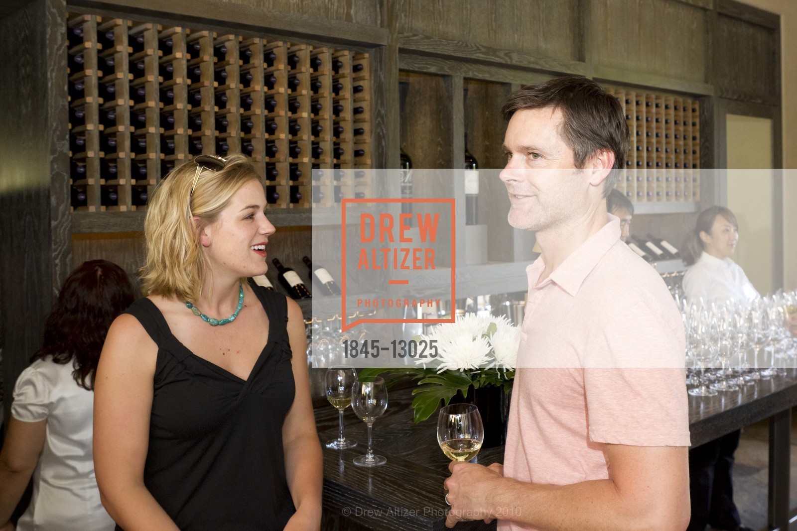 Chelsea Barrett, DJ Warner, KENZO ESTATE unveiling of winery, vineyard, wine cave, and tasting room, US, July 2nd, 2010, Photo #1845-13025 Chelsea Barrett, DJ Warner, Photo #1845-13025