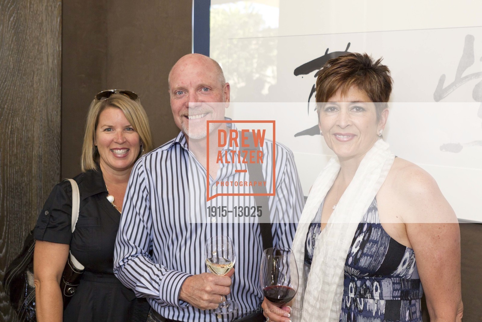 Cynthia MacLean, Craig MacLean, Kathleen McVey, KENZO ESTATE unveiling of winery, vineyard, wine cave, and tasting room, US, July 2nd, 2010, Photo #1915-13025 Cynthia MacLean, Craig MacLean, Kathleen McVey, Photo #1915-13025