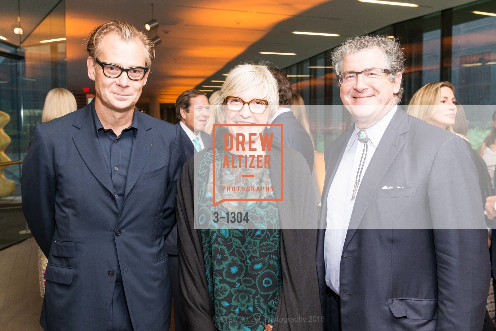 Philippe Vergne, Helen Molesworth, Robert Lehrman, Ed Ruscha and the Great American West Private Dinner, July 13th, 2016, Photo #3-1304 Philippe Vergne, Helen Molesworth, Robert Lehrman, Photo #3-1304