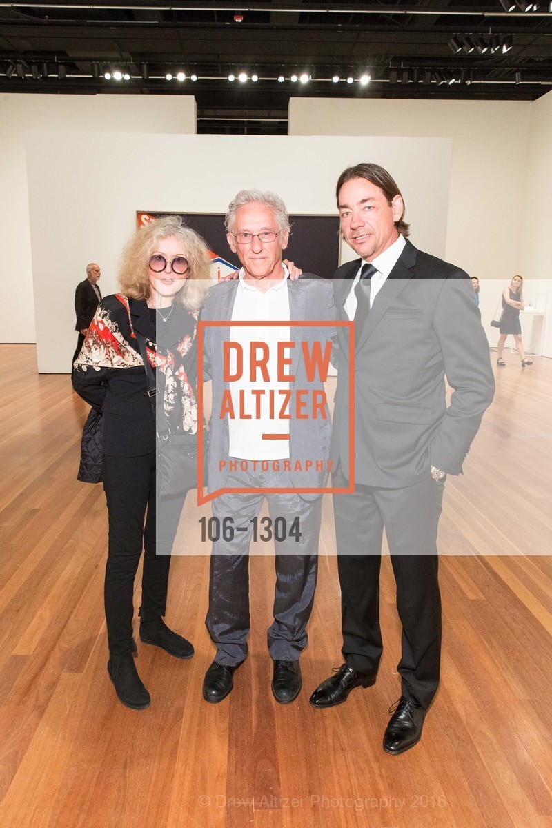 Danna Ruscha, Ed Ruscha, Paul Wattis, Ed Ruscha and the Great American West Private Dinner, July 13th, 2016, Photo #106-1304 Danna Ruscha, Ed Ruscha, Paul Wattis, Photo #106-1304