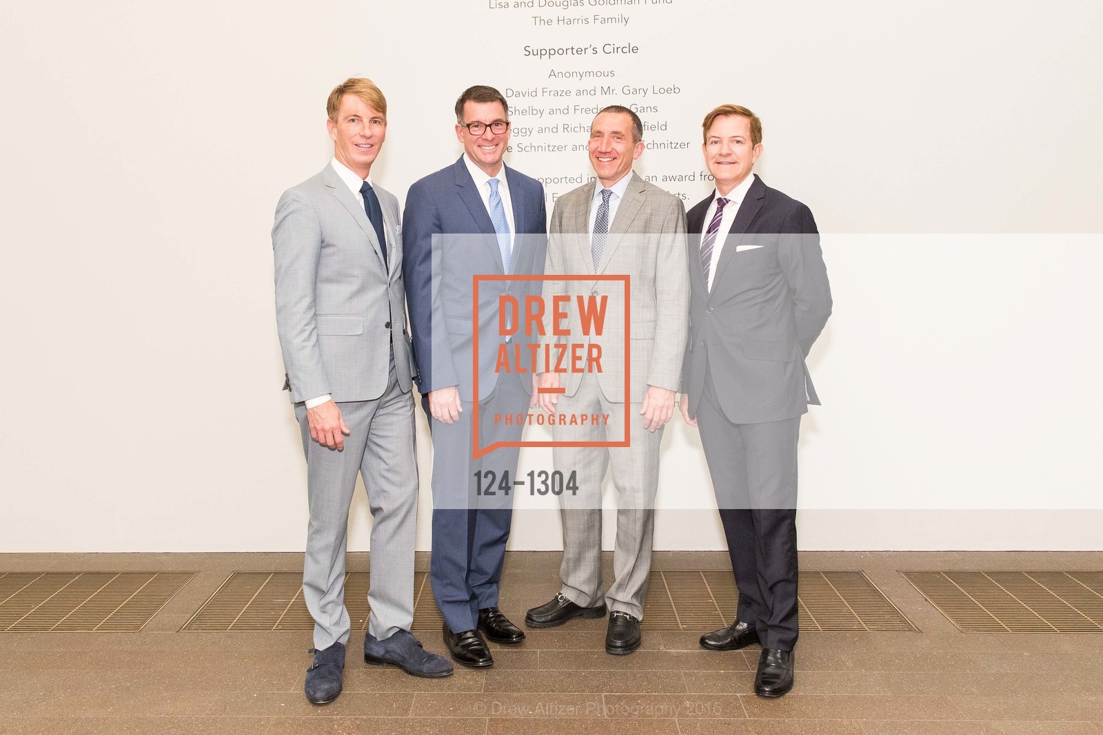 Jack Calhoun, David Fraze, Gary Loeb, Trent Norris, Ed Ruscha and the Great American West Private Dinner, July 13th, 2016, Photo #124-1304 Jack Calhoun, David Fraze, Gary Loeb, Trent Norris, Photo #124-1304