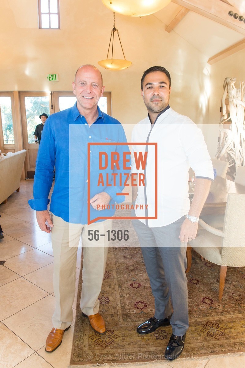 Greg Gregory, Andre Crisp, Festival Napa Valley Founders Dinner at Cardinale Winery, 7600 St Helena Hwy, July 14th, 2016, Photo #56-1306 Greg Gregory, Andre Crisp, Photo #56-1306