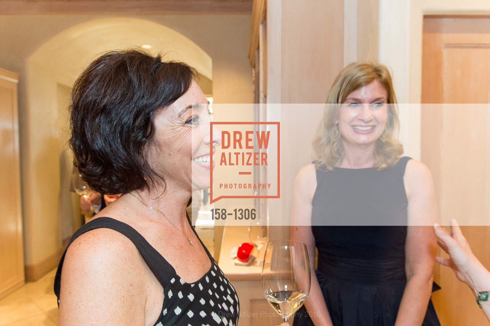 Tina Carpenter, Karen Walker, Festival Napa Valley Founders Dinner at Cardinale Winery, 7600 St Helena Hwy, July 14th, 2016, Photo #158-1306 Tina Carpenter, Karen Walker, Photo #158-1306