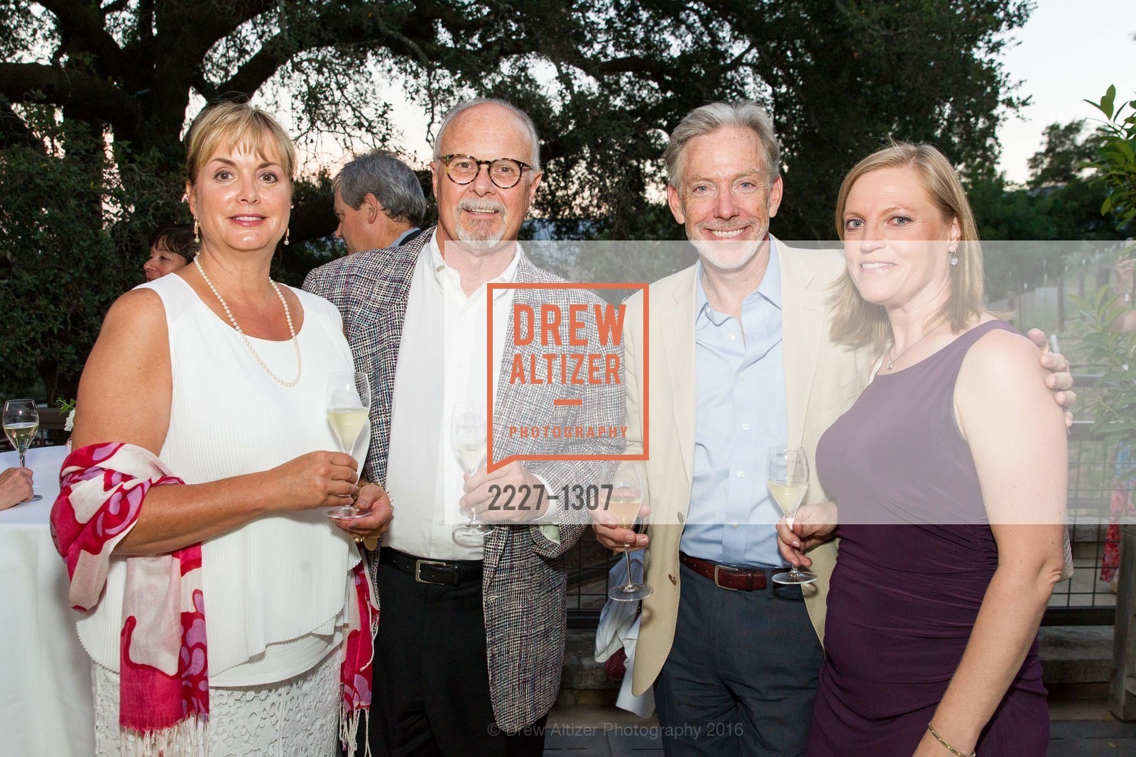 Celine Hensler, Hal Hensler, David Pearson, Linnea Pearson, Festival Napa Valley Opening Night, Concert + Patron Dinner at the Napa Valley Reserve, 1000 Silverado Trail N, July 15th, 2016, Photo #2227-1307 Celine Hensler, Hal Hensler, David Pearson, Linnea Pearson, Photo #2227-1307