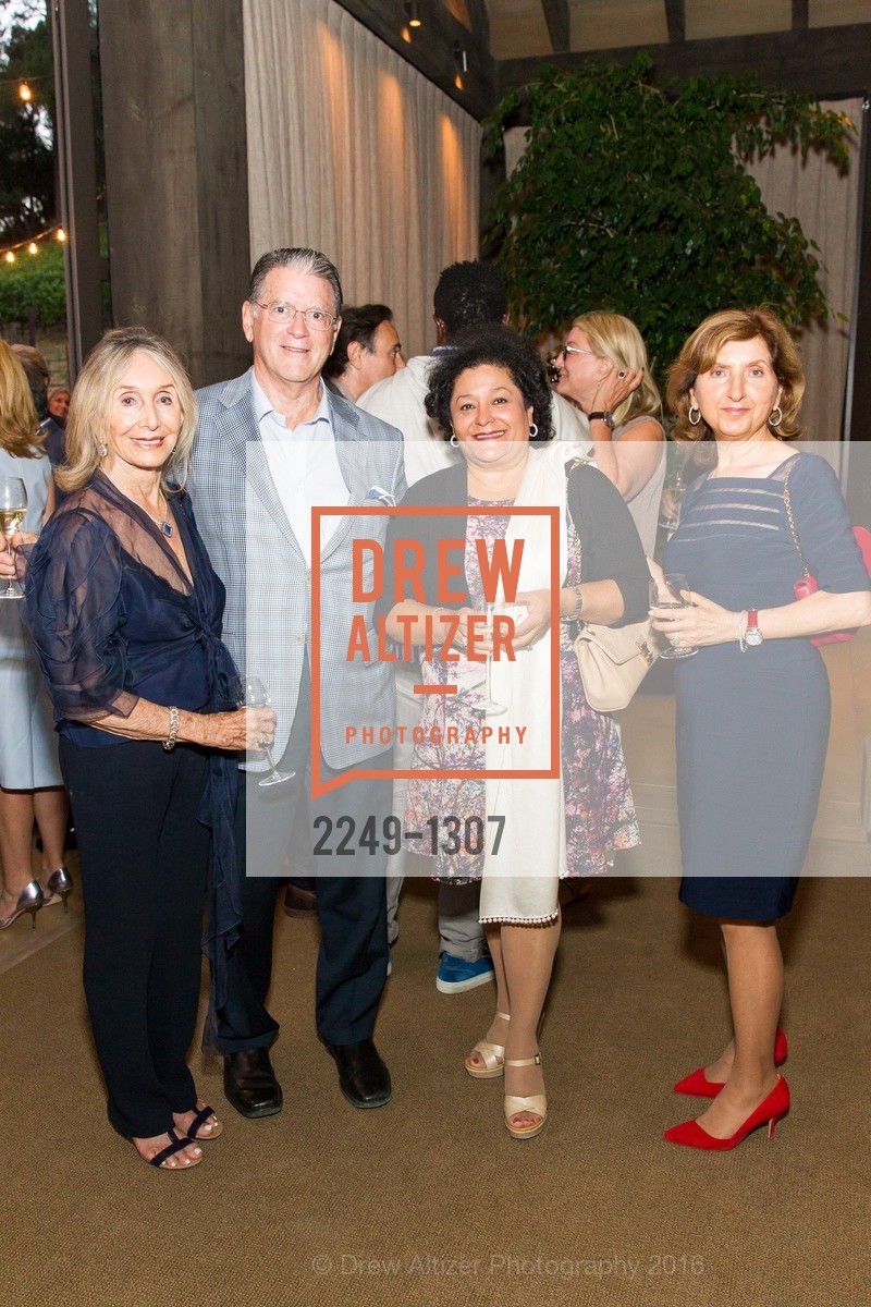 Gloria Jones, Greg Franceschi, Carmen Castro Franceschi, Rita Castellucci, Festival Napa Valley Opening Night, Concert + Patron Dinner at the Napa Valley Reserve, 1000 Silverado Trail N, July 15th, 2016, Photo #2249-1307 Gloria Jones, Greg Franceschi, Carmen Castro Franceschi, Rita Castellucci, Photo #2249-1307