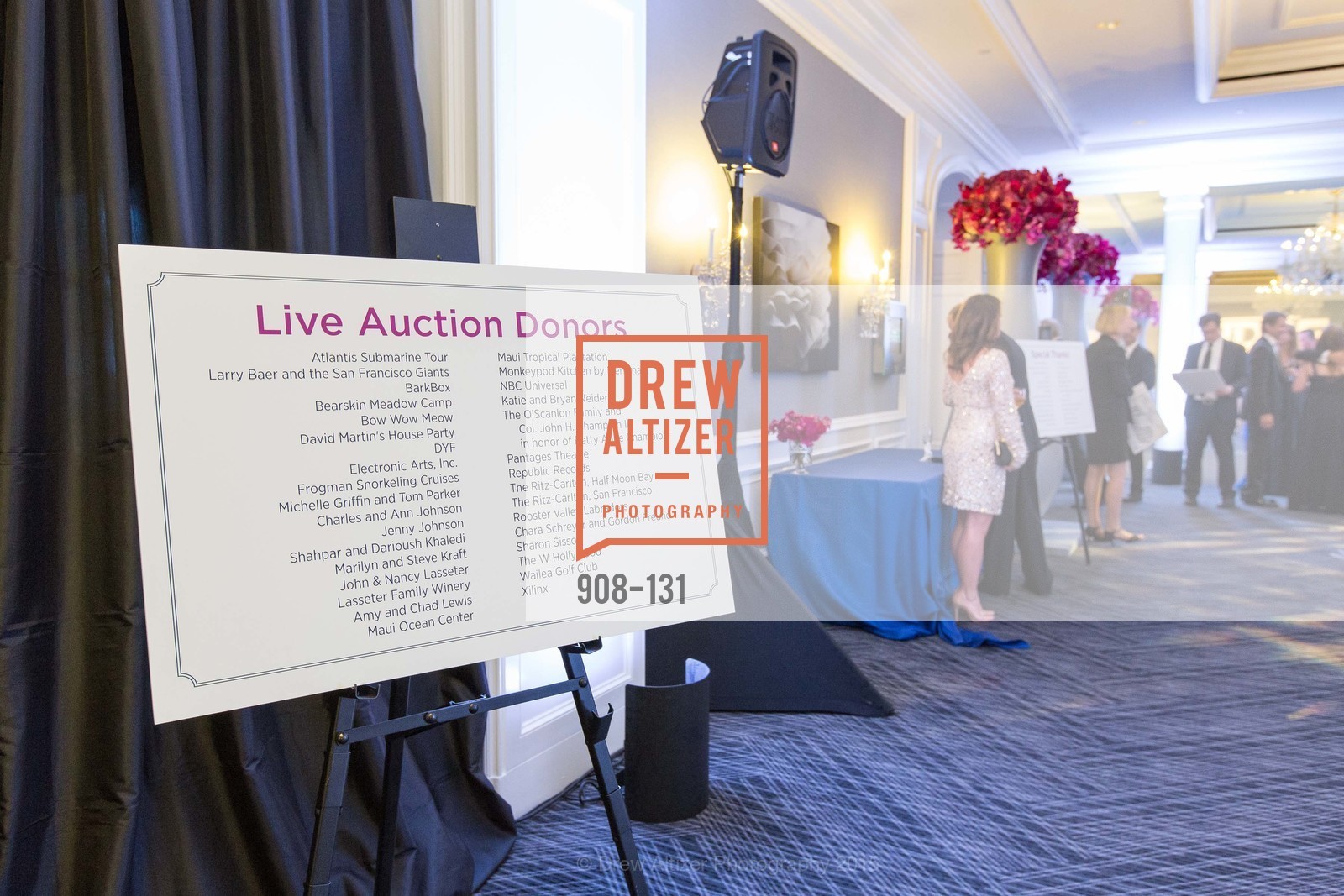 Atmosphere, JUVENILE DIABETES RESEARCH FOUNDATION Hope Gala, The Ritz-Carlton, May 29th, 2015,Drew Altizer, Drew Altizer Photography, full-service agency, private events, San Francisco photographer, photographer california