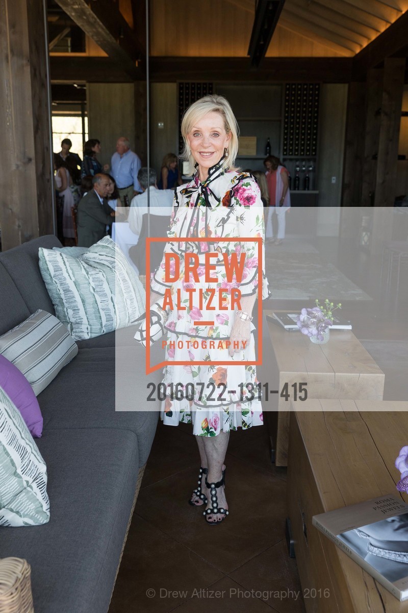 Barbara Brown, Festival Napa Valley: Bulgari Luncheon at Davis Estates, Davis Estates. 4060 SILVERADO TRAIL, July 22nd, 2016