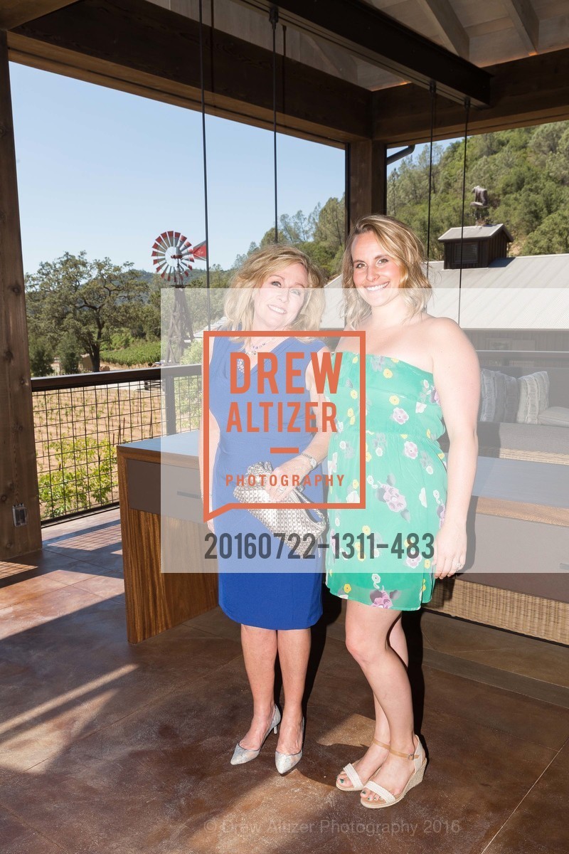 Sandy Davis, Kara Davis, Festival Napa Valley: Bulgari Luncheon at Davis Estates, Davis Estates. 4060 SILVERADO TRAIL, July 22nd, 2016