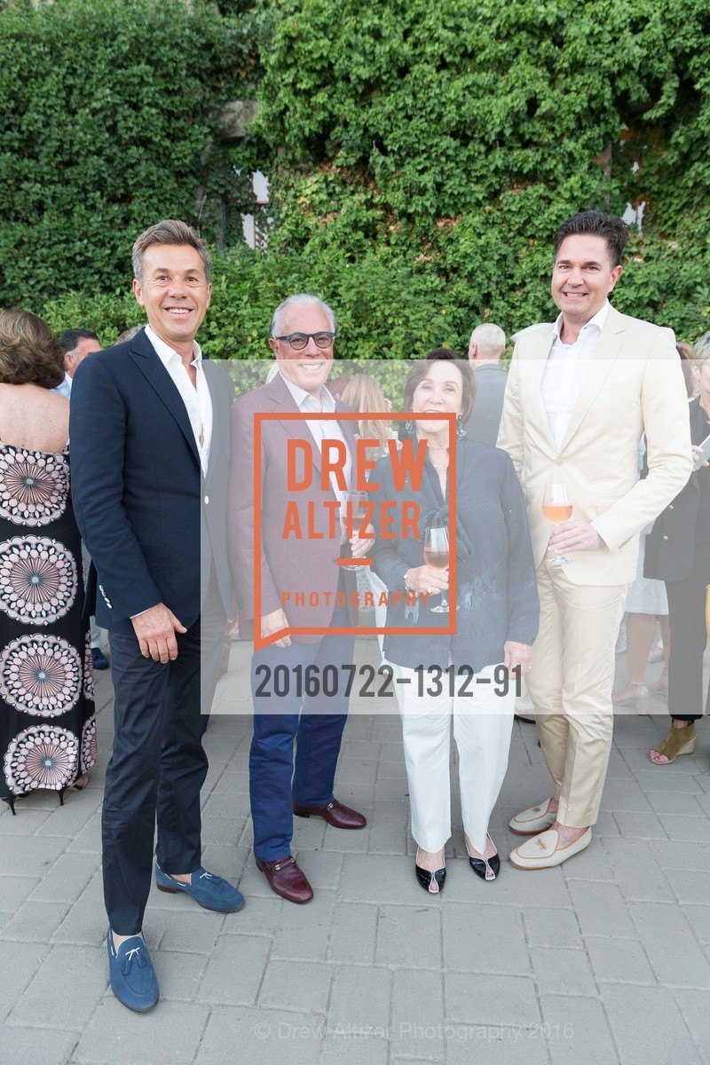 Craig Card, Stephen Bley, Sandra Bley, Alex Chases, Festival Napa Valley Patron Dinner at The Culinary Institute of America, 2555 Main Street, July 22nd, 2016, Photo #20160722-1312-91 Craig Card, Stephen Bley, Sandra Bley, Alex Chases, Photo #20160722-1312-91
