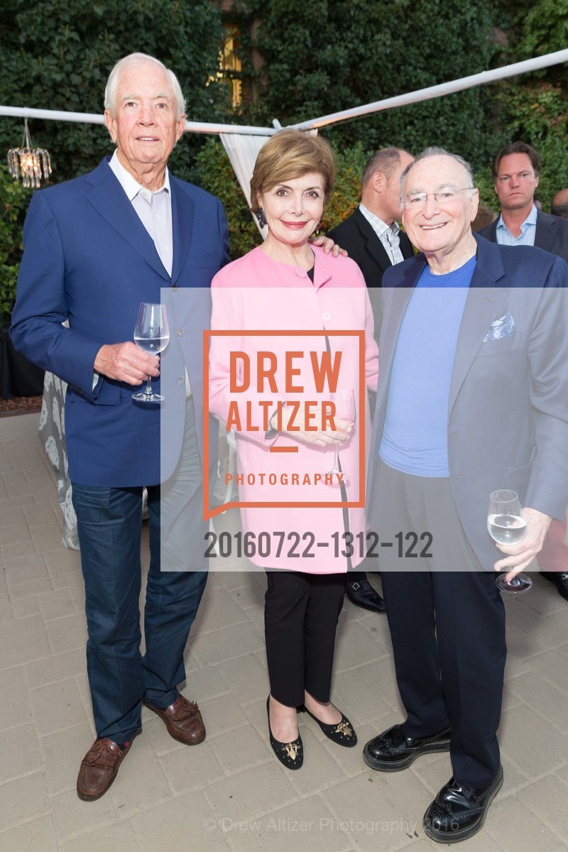 Peter Mullin, Merle Mullin, Jan Shrem, Festival Napa Valley Patron Dinner at The Culinary Institute of America, 2555 Main Street, July 22nd, 2016, Photo #20160722-1312-122 Peter Mullin, Merle Mullin, Jan Shrem, Photo #20160722-1312-122