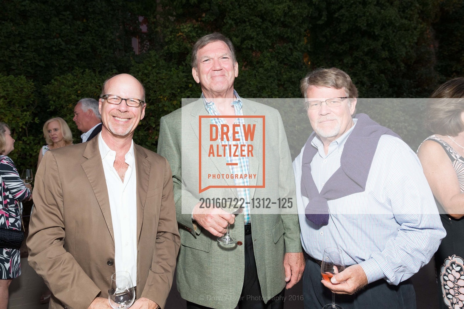 Rick Shephard, Mike Casey, Jim Parks, Festival Napa Valley Patron Dinner at The Culinary Institute of America, The Culinary Institute of America. 2555 Main Street, July 22nd, 2016