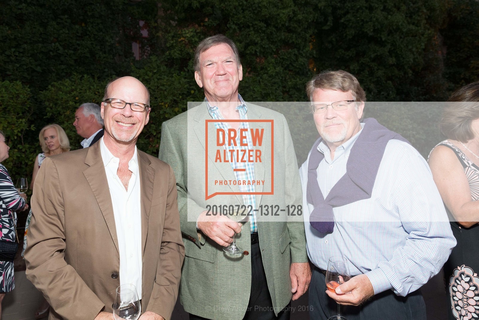 Rick Shephard, Mike Casey, Jim Parks, Festival Napa Valley Patron Dinner at The Culinary Institute of America, The Culinary Institute of America. 2555 Main Street, July 22nd, 2016