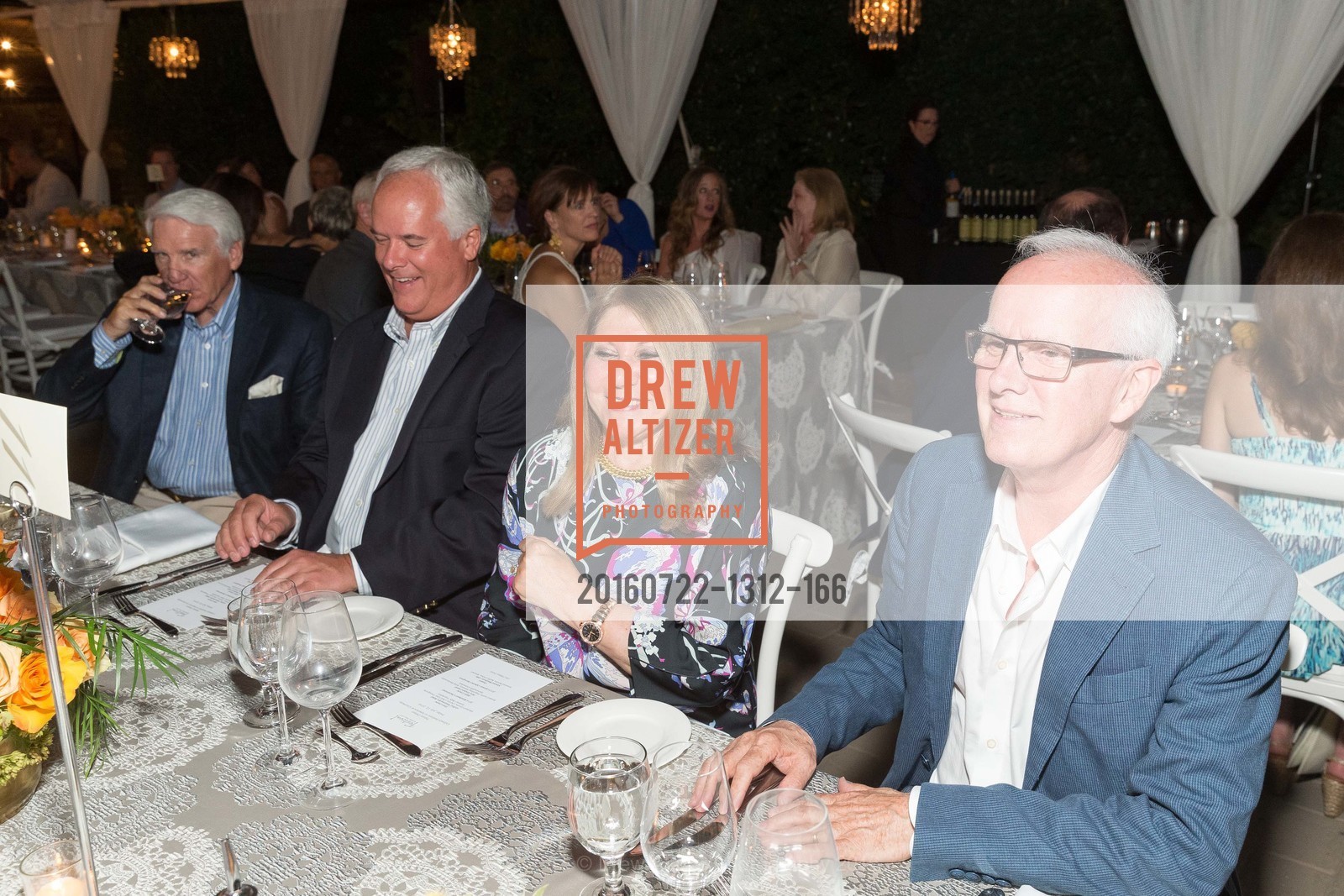 Timothy Blackburn, Tim McCarthy, Athena Blackburn, Helge Tomasson, Festival Napa Valley Patron Dinner at The Culinary Institute of America, 2555 Main Street, July 22nd, 2016, Photo #20160722-1312-166 Timothy Blackburn, Tim McCarthy, Athena Blackburn, Helge Tomasson, Photo #20160722-1312-166
