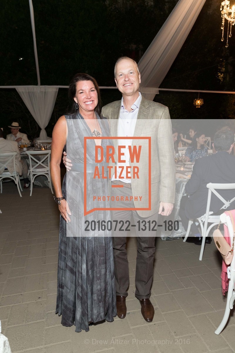 Michelle Baggett, Steven Stull, Festival Napa Valley Patron Dinner at The Culinary Institute of America, 2555 Main Street, July 22nd, 2016, Photo #20160722-1312-180 Michelle Baggett, Steven Stull, Photo #20160722-1312-180