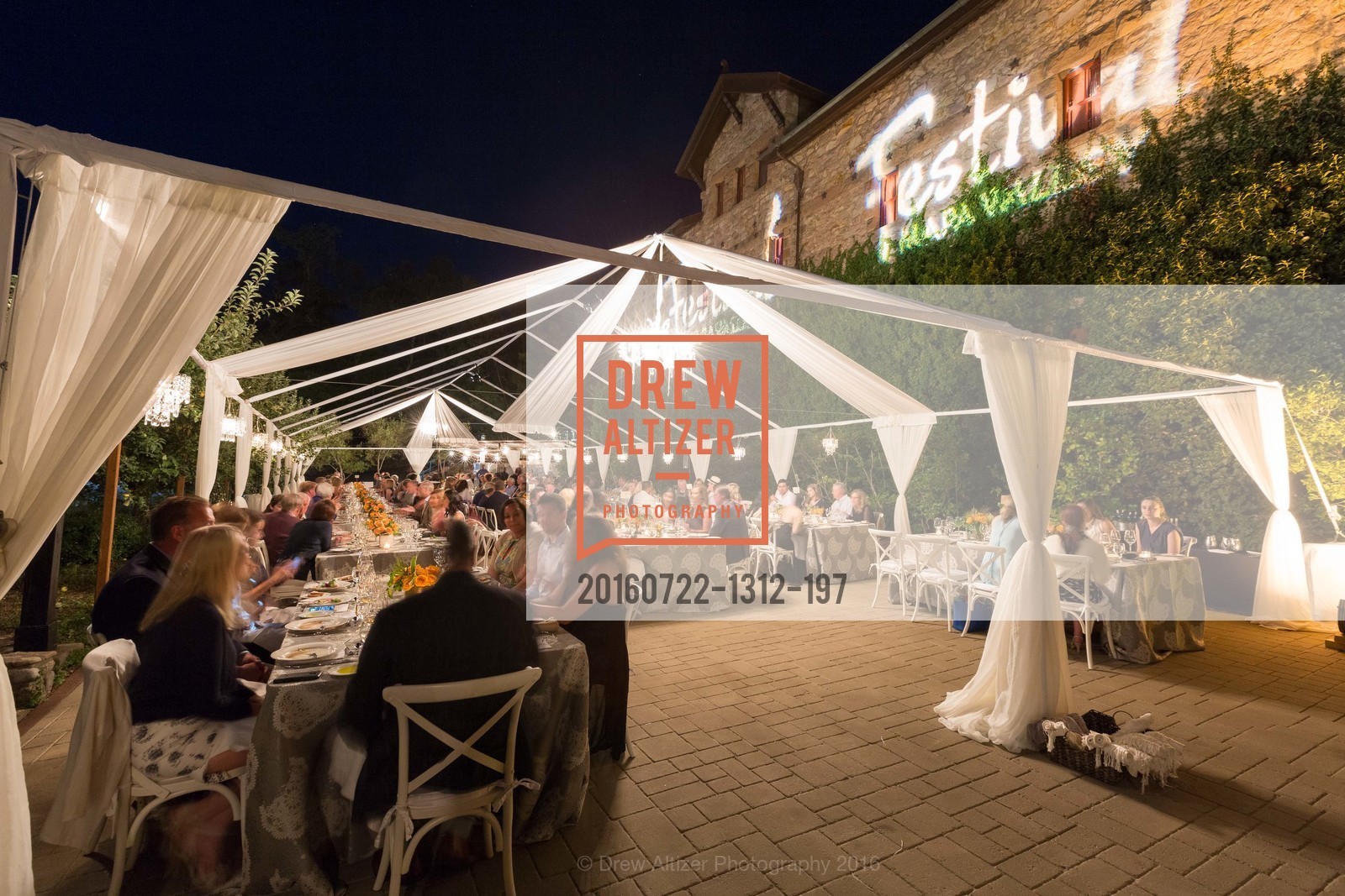 Atmosphere, Festival Napa Valley Patron Dinner at The Culinary Institute of America, The Culinary Institute of America. 2555 Main Street, July 22nd, 2016