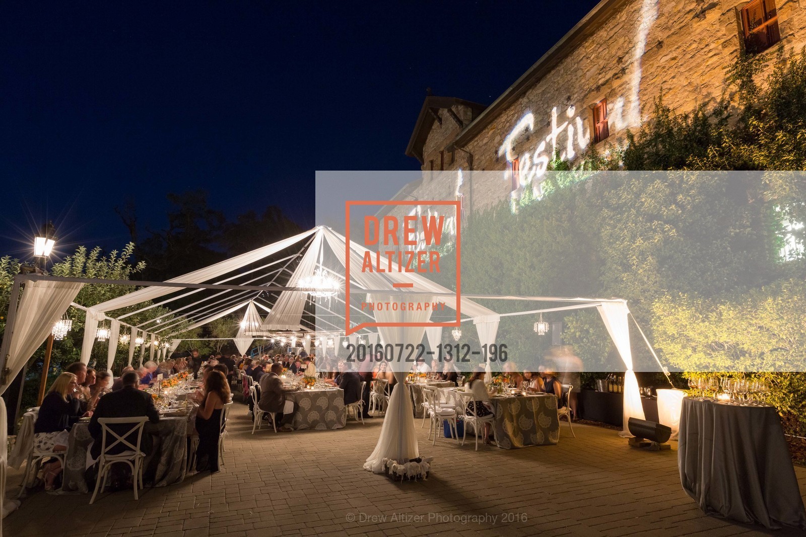 Atmosphere, Festival Napa Valley Patron Dinner at The Culinary Institute of America, The Culinary Institute of America. 2555 Main Street, July 22nd, 2016