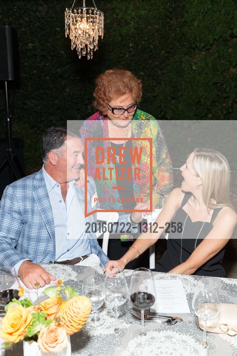 Michael Polenske, Tatiana Copeland, Kathleen Korb, Festival Napa Valley Patron Dinner at The Culinary Institute of America, 2555 Main Street, July 22nd, 2016, Photo #20160722-1312-258 Michael Polenske, Tatiana Copeland, Kathleen Korb, Photo #20160722-1312-258