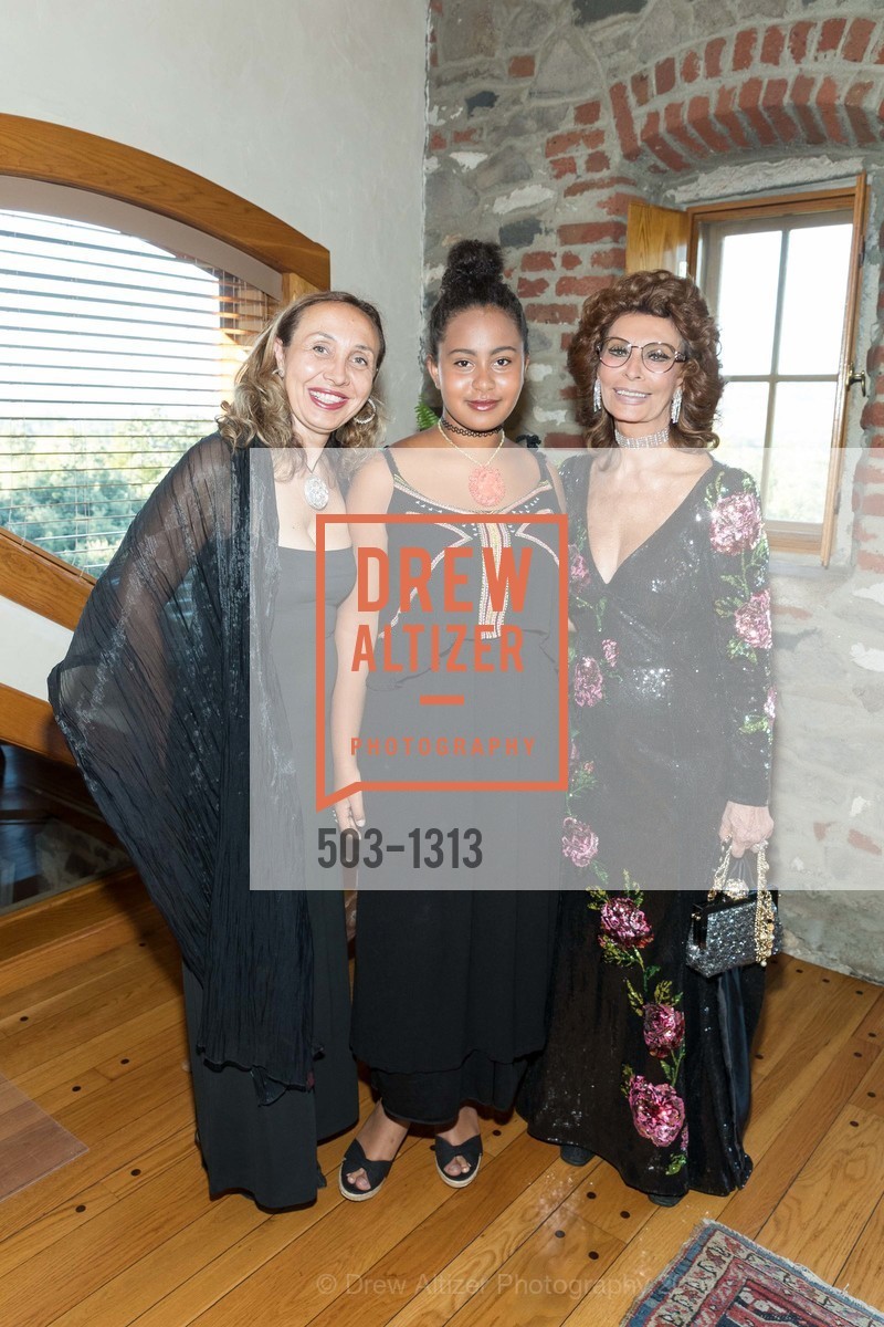 Beatrice Ruini, Camilla Ruini, Sophia Loren, Festival Napa Valley Tribute to Margrit Mondavi at Far Niente, 1350 Acacia Dr, July 23rd, 2016, Photo #503-1313 Beatrice Ruini, Camilla Ruini, Sophia Loren, Photo #503-1313