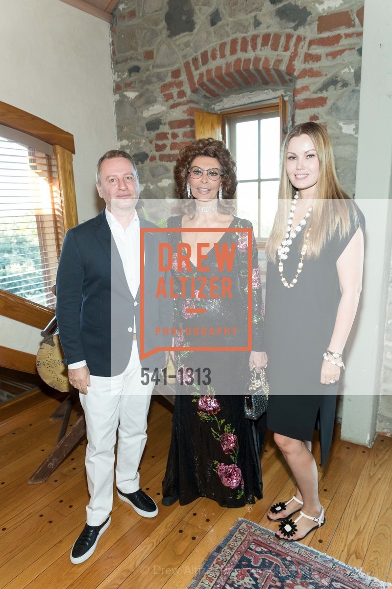 Serge Sorokko, Sophia Loren, Tatiana Sorokko, Festival Napa Valley Tribute to Margrit Mondavi at Far Niente, 1350 Acacia Dr, July 23rd, 2016, Photo #541-1313 Serge Sorokko, Sophia Loren, Tatiana Sorokko, Photo #541-1313