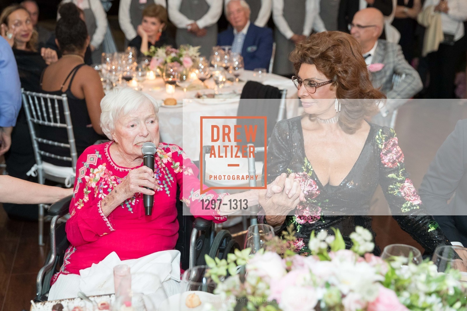 Margrit Mondavi, Sophia Loren, Festival Napa Valley Tribute to Margrit Mondavi at Far Niente, Far Niente Winery. 1350 Acacia Dr, July 23rd, 2016