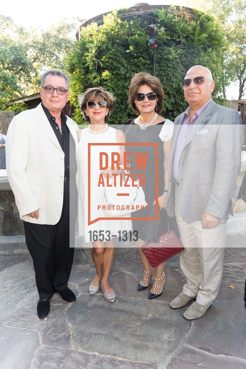 Farrok Yazdi, Nikta Shokooh, Maya Yazdi, Farrokh Shokooh, Festival Napa Valley Tribute to Margrit Mondavi at Far Niente, Far Niente Winery. 1350 Acacia Dr, July 23rd, 2016