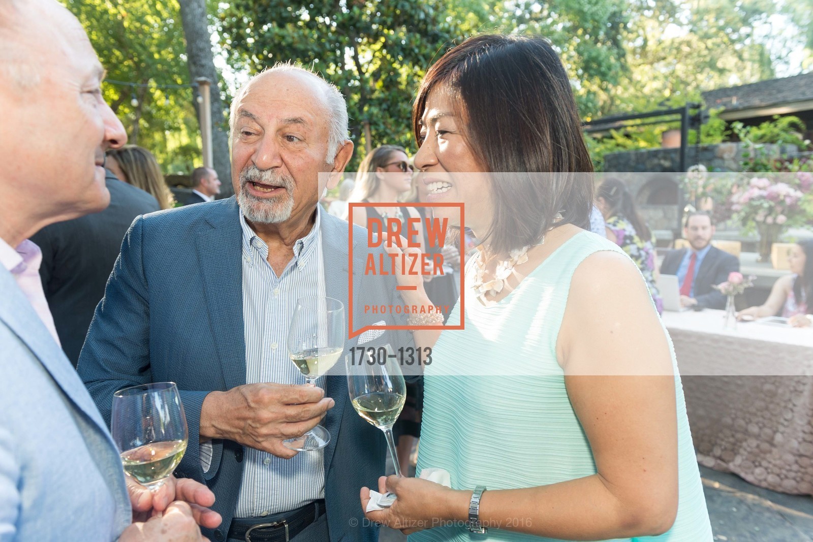 Darioush Khaledi, Naoko Dalla Valle, Festival Napa Valley Tribute to Margrit Mondavi at Far Niente, 1350 Acacia Dr, July 23rd, 2016, Photo #1730-1313 Darioush Khaledi, Naoko Dalla Valle, Photo #1730-1313