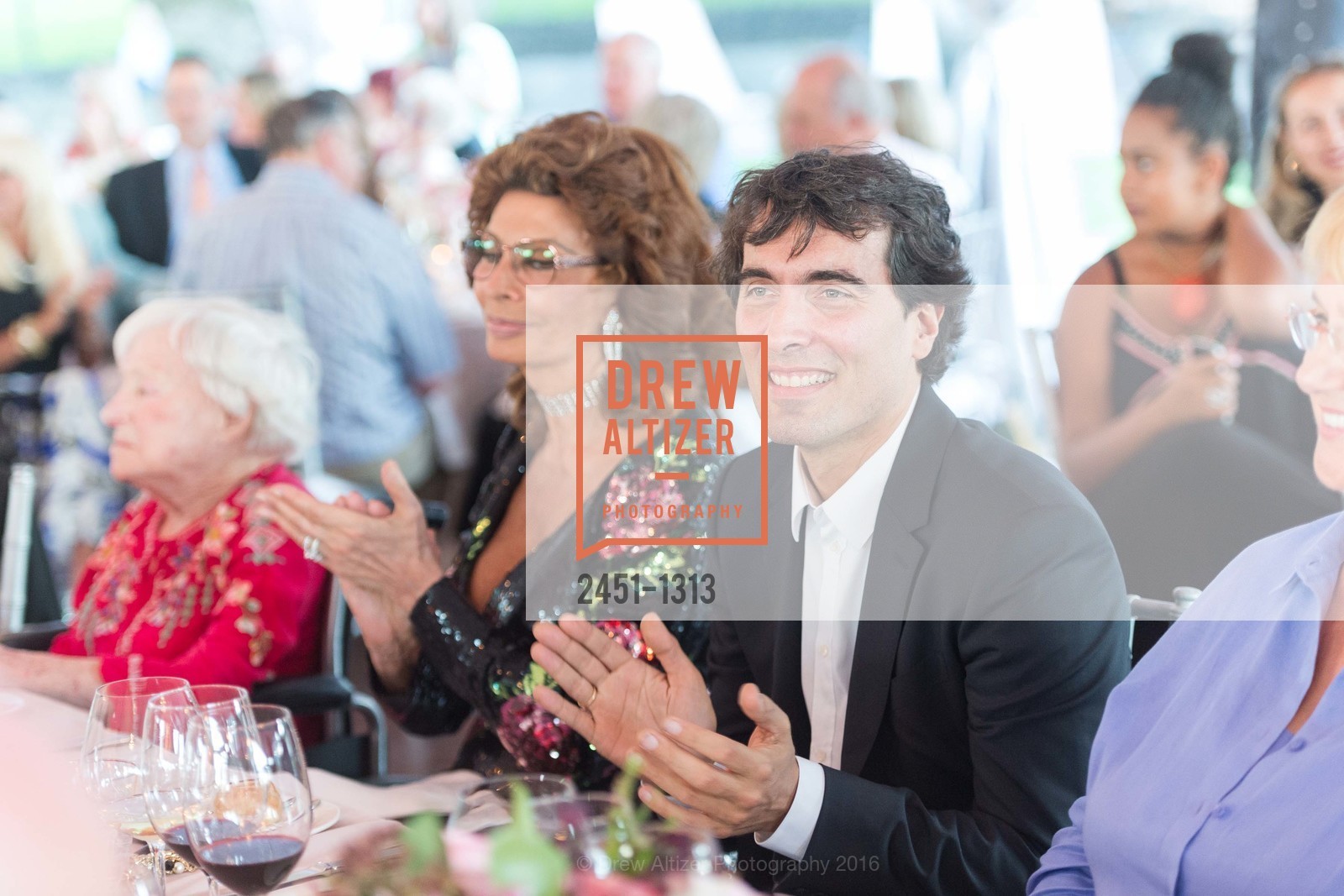 Sophia Loren, Carlo Ponti, Festival Napa Valley Tribute to Margrit Mondavi at Far Niente, Far Niente Winery. 1350 Acacia Dr, July 23rd, 2016