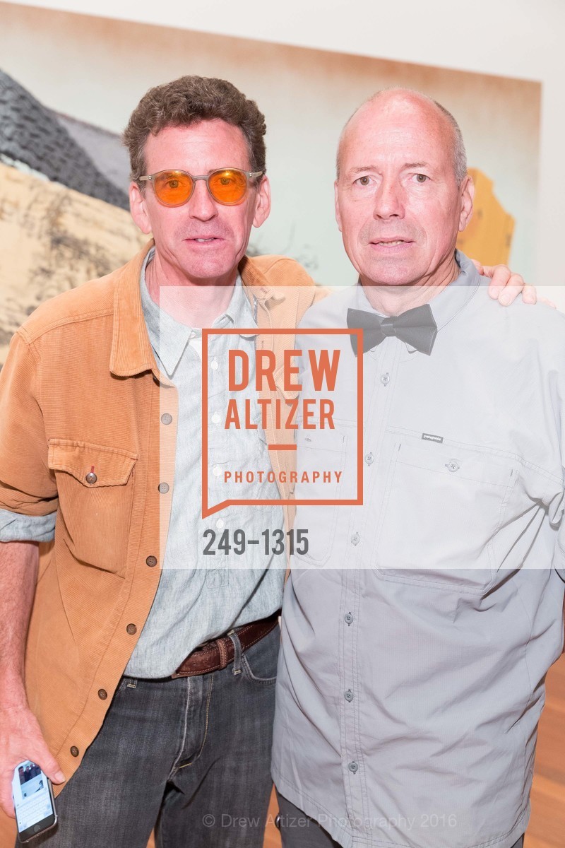 David Regester, Gary Regester, Ed Ruscha and the Great American West Donor Opening Reception, July 14th, 2016, Photo #249-1315 David Regester, Gary Regester, Photo #249-1315