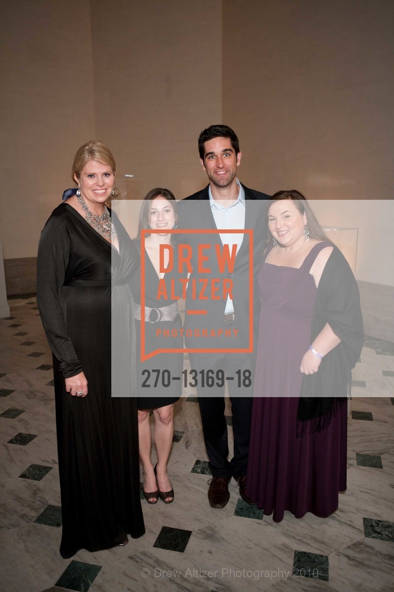 Julie Yarbrough, Ayelet Konrad, Gary Coover, Kelly Hochman, ART POINT Celebrates CARTIER AND AMERICA At The Legion of Honor, US, January 10th, 2010, Photo #270-13169-18 Julie Yarbrough, Ayelet Konrad, Gary Coover, Kelly Hochman, Photo #270-13169-18