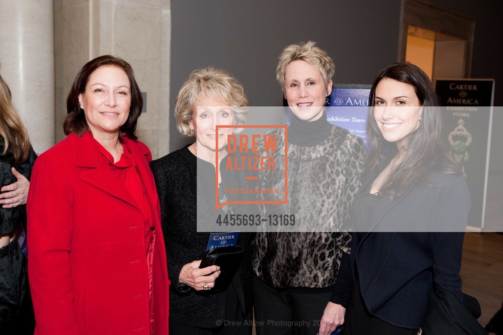 Denise Costa, Charlene Vient, Danielle Bell, Kelsey Costa, ART POINT Celebrates CARTIER AND AMERICA At The Legion of Honor, US, January 10th, 2010, Photo #4455693-13169 Denise Costa, Charlene Vient, Danielle Bell, Kelsey Costa, Photo #4455693-13169