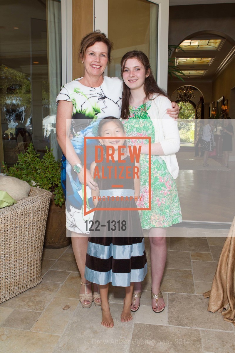 Kathleen O'Rourke, Hannah Sheridan, Li Ping Sheridan, Bay Area Lyme Foundation's LymeAid 2014, Portola Valley, CA 94028, April 27th, 2014, Photo #122-1318 Kathleen O'Rourke, Hannah Sheridan, Li Ping Sheridan, Photo #122-1318