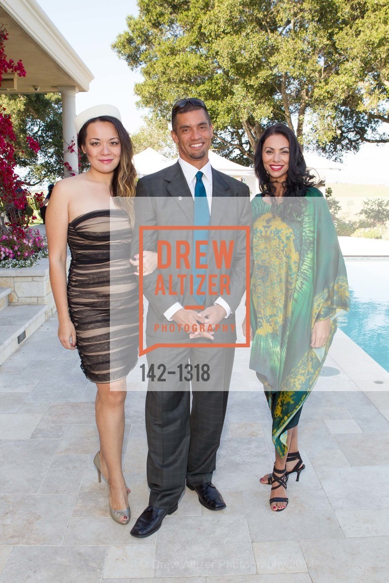 Yuliana Candra, Michael Ralston, Aracely Asencio, Bay Area Lyme Foundation's LymeAid 2014, Portola Valley, CA 94028, April 27th, 2014, Photo #142-1318 Yuliana Candra, Michael Ralston, Aracely Asencio, Photo #142-1318