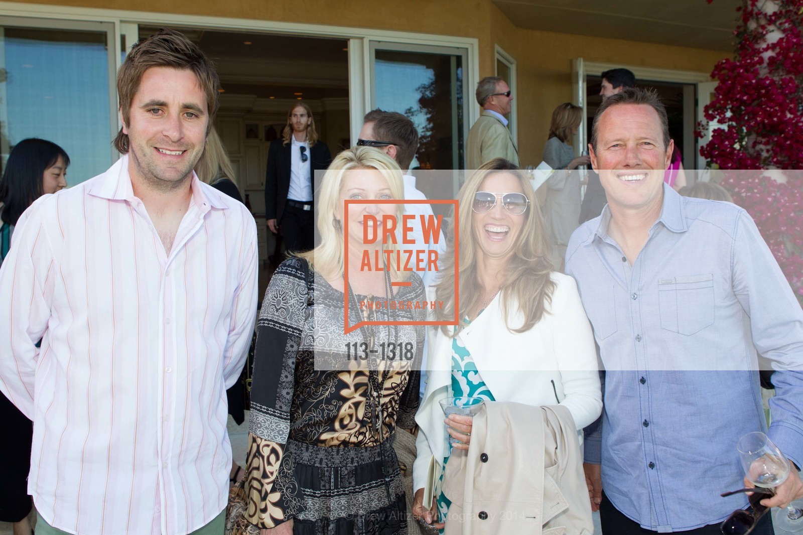 Shane Carew, Linda Ramsbottom, Kitty Stone Burner, Jeremy Gunn, Bay Area Lyme Foundation's LymeAid 2014, Portola Valley, CA 94028, April 27th, 2014, Photo #113-1318 Shane Carew, Linda Ramsbottom, Kitty Stone Burner, Jeremy Gunn, Photo #113-1318