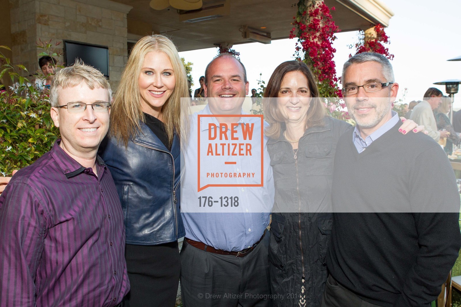 Scott Forsgren, Alex Myers, Dan Druker, Nancy Dougherty, Andy Abrahams Wilson, Bay Area Lyme Foundation's LymeAid 2014, Portola Valley, CA 94028, April 27th, 2014, Photo #176-1318 Scott Forsgren, Alex Myers, Dan Druker, Nancy Dougherty, Andy Abrahams Wilson, Photo #176-1318