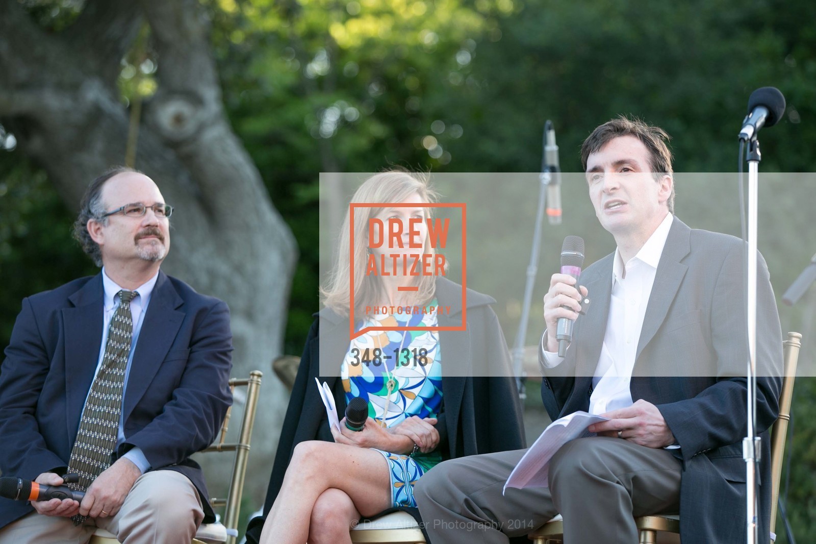 John Aucott, Carin Rollins, William Robinson, Bay Area Lyme Foundation's LymeAid 2014, Portola Valley, CA 94028, April 27th, 2014, Photo #348-1318 John Aucott, Carin Rollins, William Robinson, Photo #348-1318