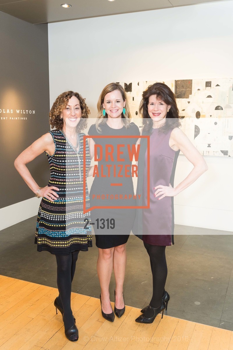 Susan Snyder, Kristin Campbell, Elaine Mellis, Pre-party for A Masked Ball to Unmask Domestic Violence, 341 Sutter St, July 20th, 2016, Photo #2-1319 Susan Snyder, Kristin Campbell, Elaine Mellis, Photo #2-1319