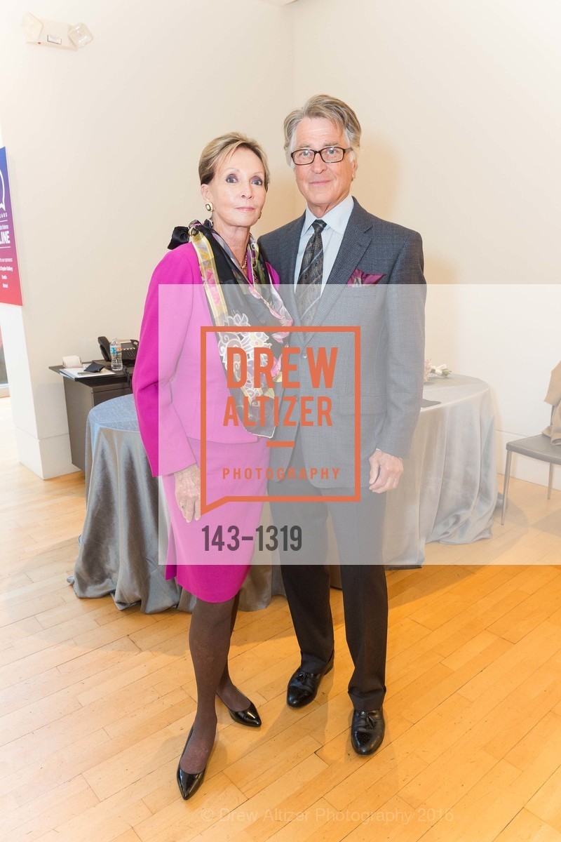 Sallie Huntting, Leon Huntting, Pre-party for A Masked Ball to Unmask Domestic Violence, 341 Sutter St, July 20th, 2016, Photo #143-1319 Sallie Huntting, Leon Huntting, Photo #143-1319