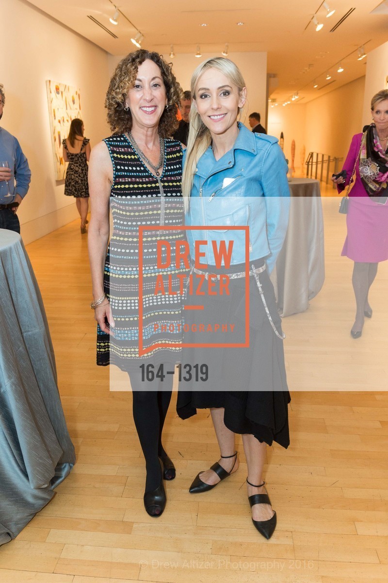 Susan Snyder, Agnieszka Kulczyk, Pre-party for A Masked Ball to Unmask Domestic Violence, Caldwell Snyder Gallery. 341 Sutter St, July 20th, 2016