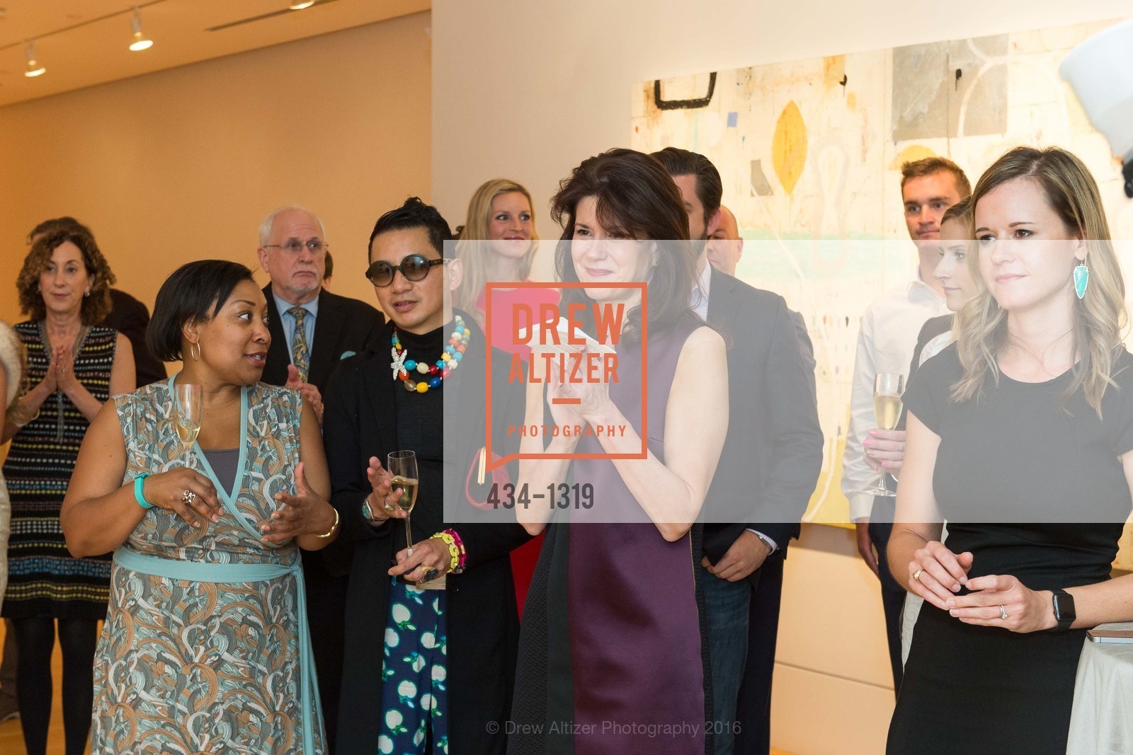 Gwyneth Borden, Lorence Manansala, Elaine Mellis, Kristin Campbell, Pre-party for A Masked Ball to Unmask Domestic Violence, 341 Sutter St, July 20th, 2016, Photo #434-1319 Gwyneth Borden, Lorence Manansala, Elaine Mellis, Kristin Campbell, Photo #434-1319