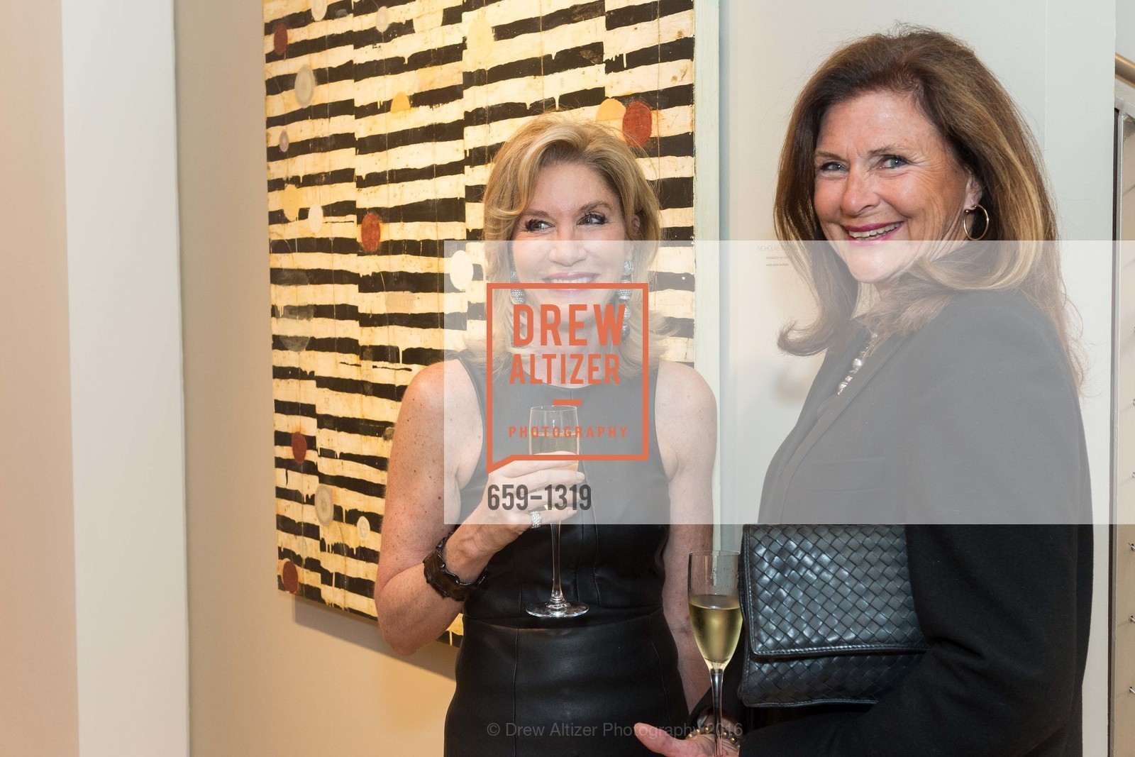 Mary Poland, Linda Zider, Pre-party for A Masked Ball to Unmask Domestic Violence, 341 Sutter St, July 20th, 2016, Photo #659-1319 Mary Poland, Linda Zider, Photo #659-1319