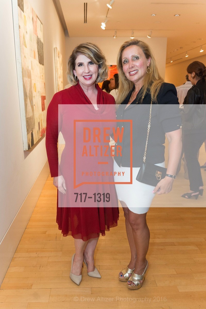 Roberta Economidis, Nooshin Mamzoohin, Pre-party for A Masked Ball to Unmask Domestic Violence, 341 Sutter St, July 20th, 2016, Photo #717-1319 Roberta Economidis, Nooshin Mamzoohin, Photo #717-1319